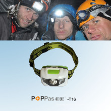 Hot Promotion Waterproof 1W High Power LED Headlamp (POPPAS-T16)